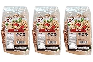 GREAT LOW CARB BREAD CO. Low Carb Pasta, Keto Pasta, Great Low Carb Bread Company ,7g Net Carbs, 12g of Protein, Non GMO, (Rotini, 3 Pack)