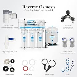 Geekpure 6-Stage Reverse Osmosis Drinking Water