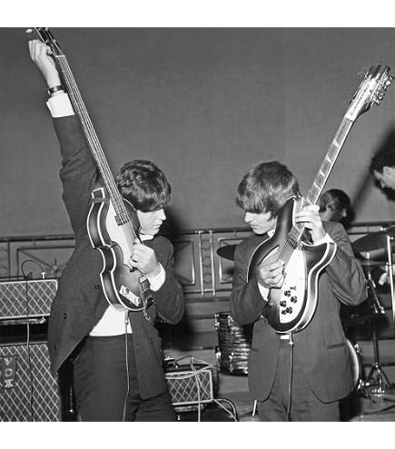 Amazon.com: CINEMAFLIX John Lennon and Paul McCartney Glossy Print