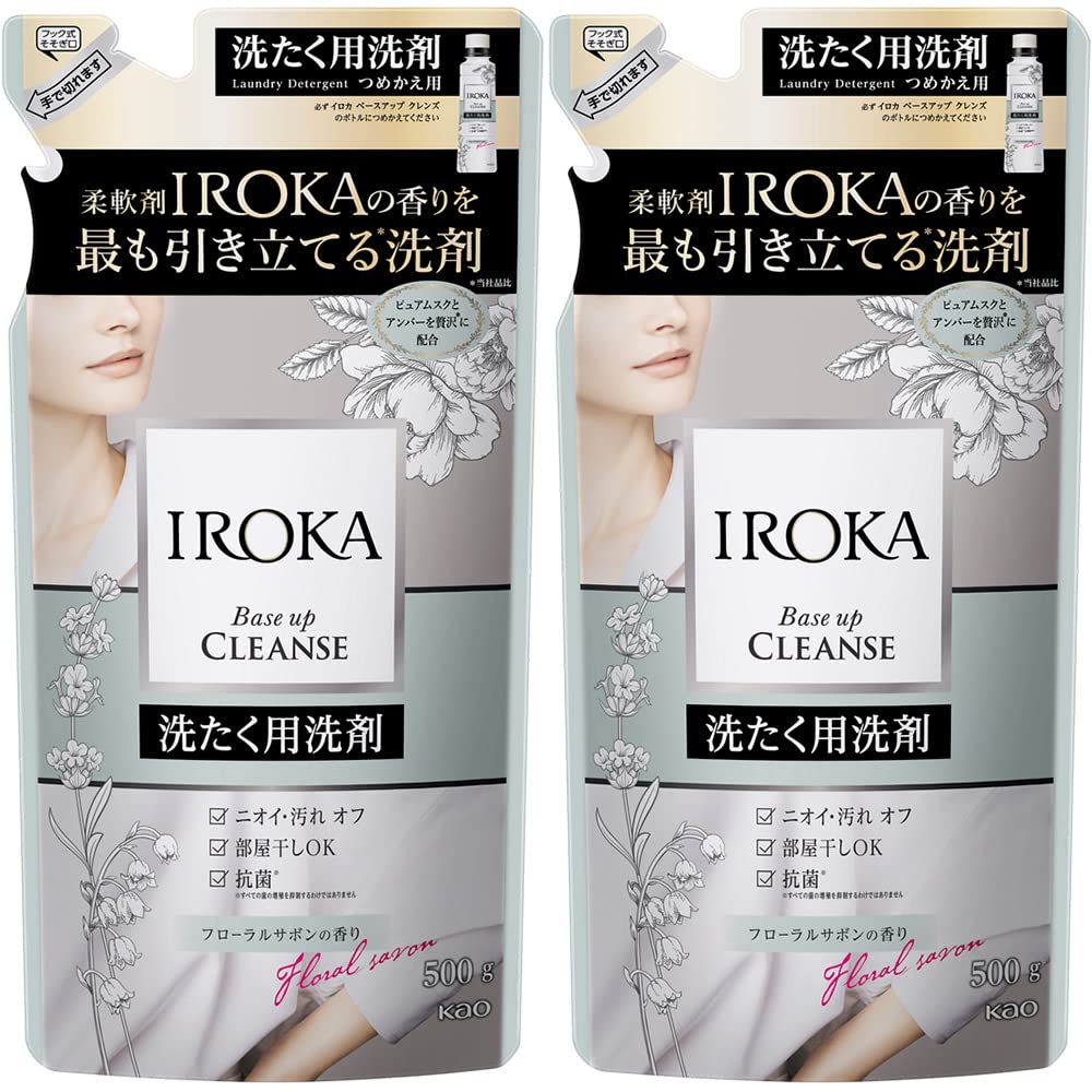 フレアフレグランス IROKA べースアップクレンズ 詰替用 500g×2個の商品画像