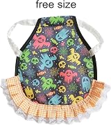 Colorful Chicken Saddle Apron for Hens Back Protector Elastic Strap Canvas view 5