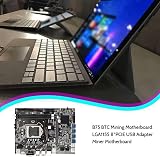 Lodokdre B75 8USB ETH Mining Motherboard G630 CPU 4GB DDR3 RAM 1600MHz Bundle view 2