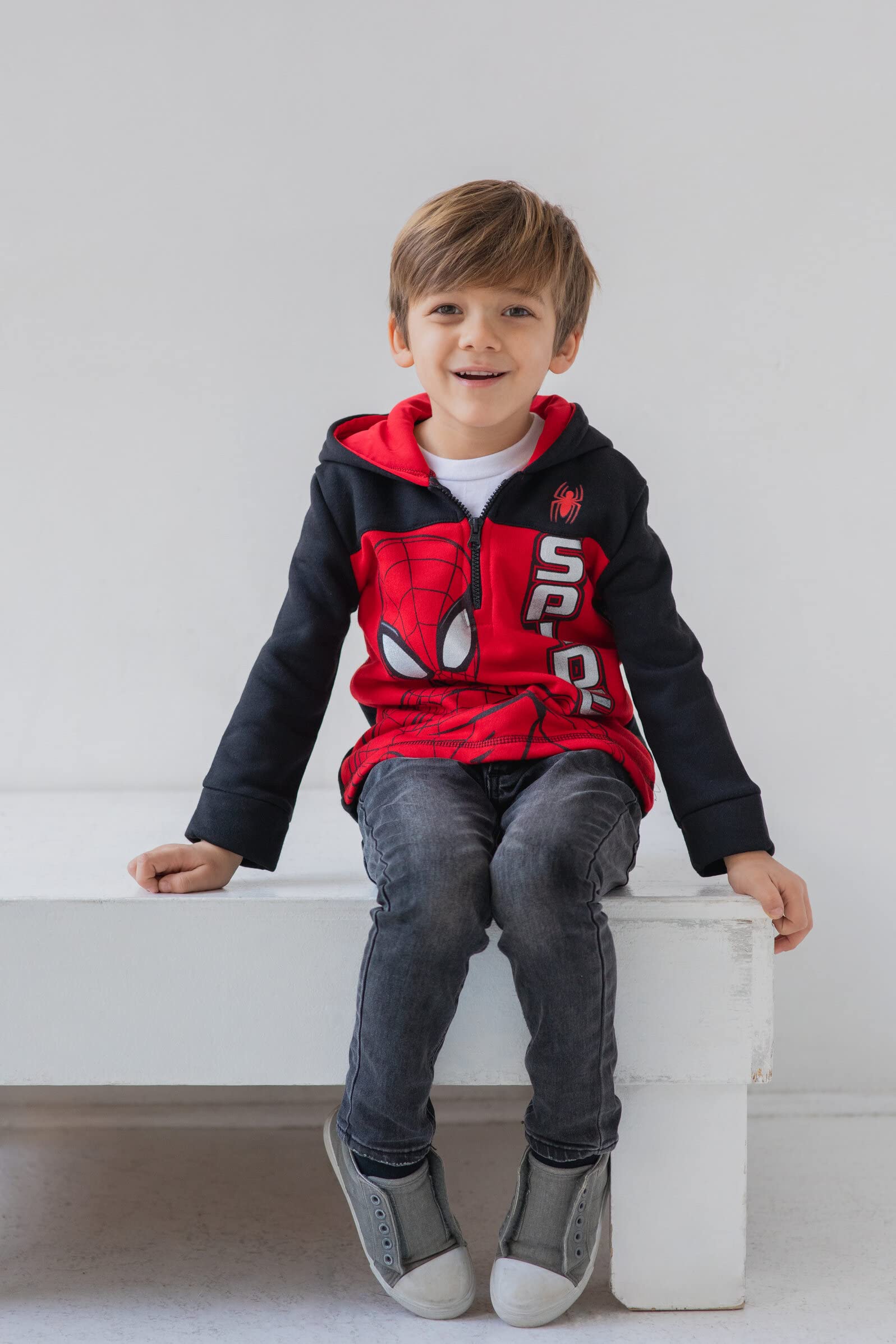 Marvel Half Zip Hoodie
