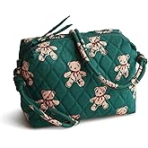 Vera Bradley womens Premium Cotton Blake Crossbody Bag