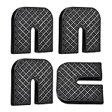 Rubber Isolator Pad 4 Pack Air Conditioner Shock