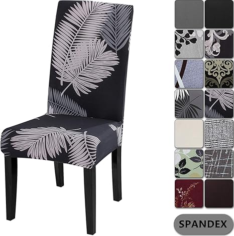 Amazon.de: YISUM Moderne Stretch-Bezüge für Esszimmerstühle, abnehmbar