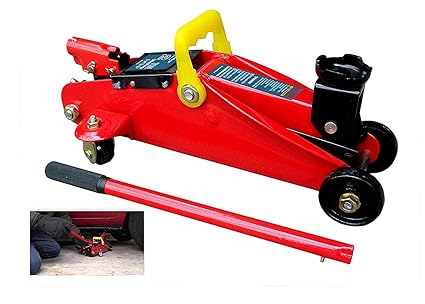 Aavahan 2 Ton Car Hydraulic Super Premium Heavy Duty Trolley