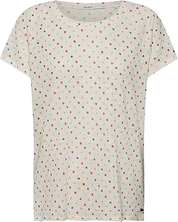 tee shirt à pois femme