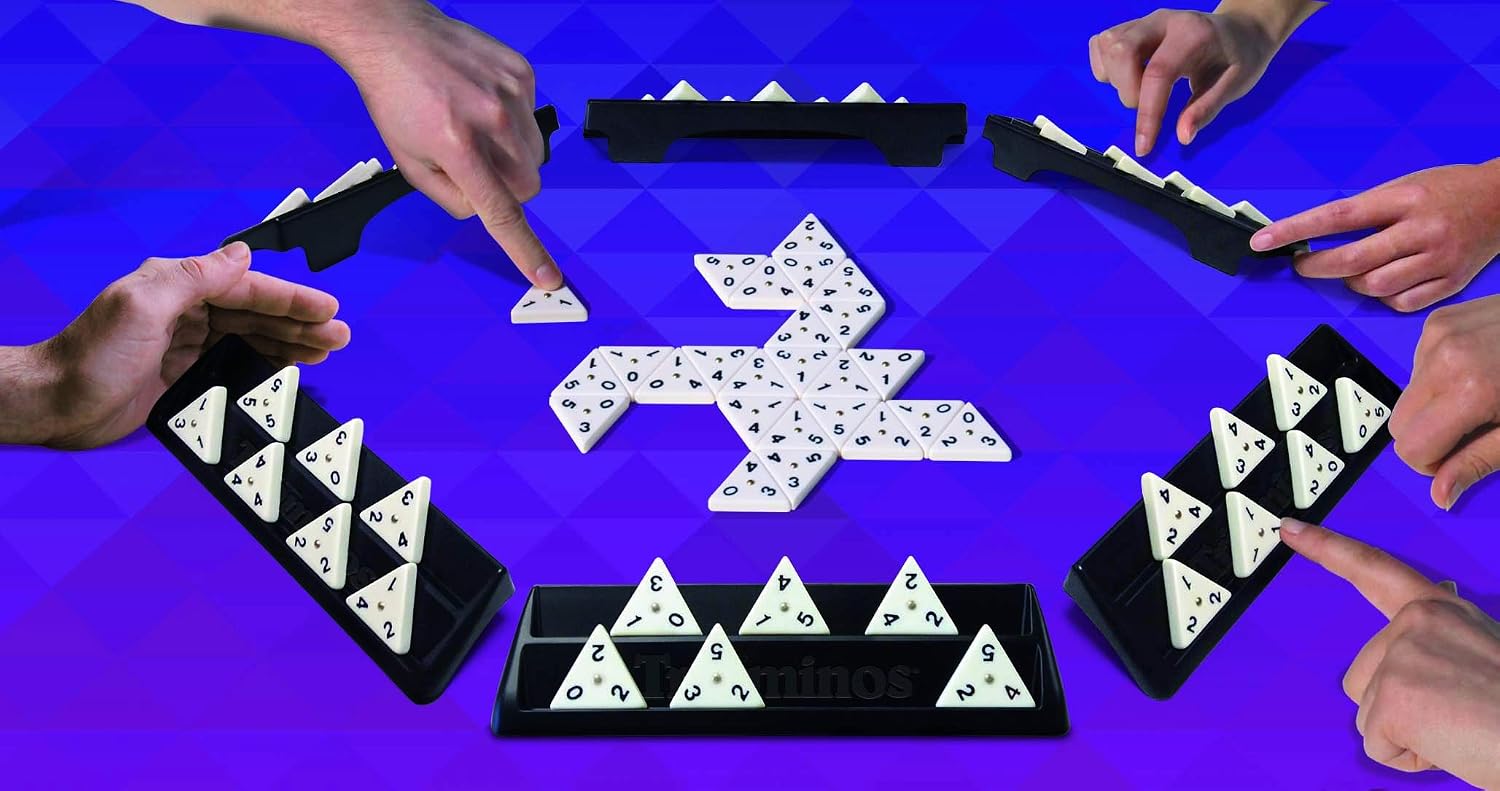Goliath, Triominos for 6 players, board game, for ages 6 and up, to play with family and friends, strategy game - Image 5