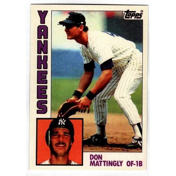 Amazon.com: 1984 Topps Baseball #8 Don Mattingly Rookie Card : Collectibles  & Fine Art