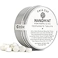NanoMint | Remineralizing Toothpaste Tablets | Nano Hydroxyapatite Fluoride Free | 124 Toothpaste Tabs | Eco Friendly, Travel Mouthwash Tablets | Freshens Breath & Strengthens Tooth Enamel