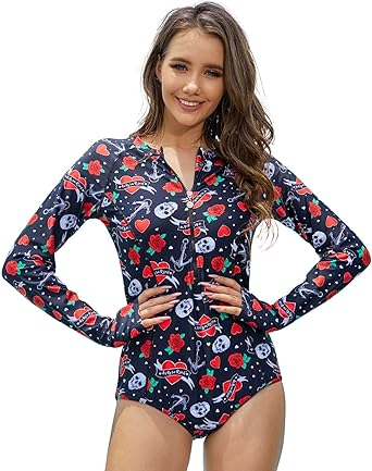 long sleeve bathing suit amazon