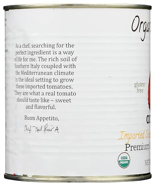 ORGANICO BELLO ORGANIC PREMIUM CHOPPED TOMATOES, 28 OZ