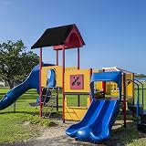 FAMKIT Playground Replacement Canopy 52x89 UV-Resistant Black view 2