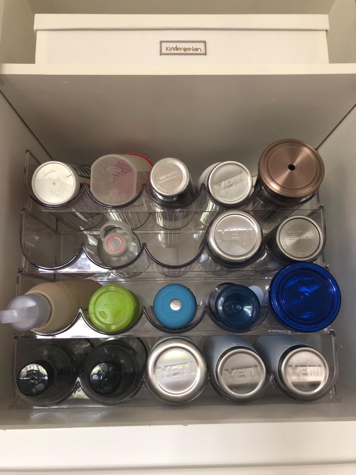 $9/mo - Finance mDesign Plastic Free-Standing Water Bottle and Wine ...