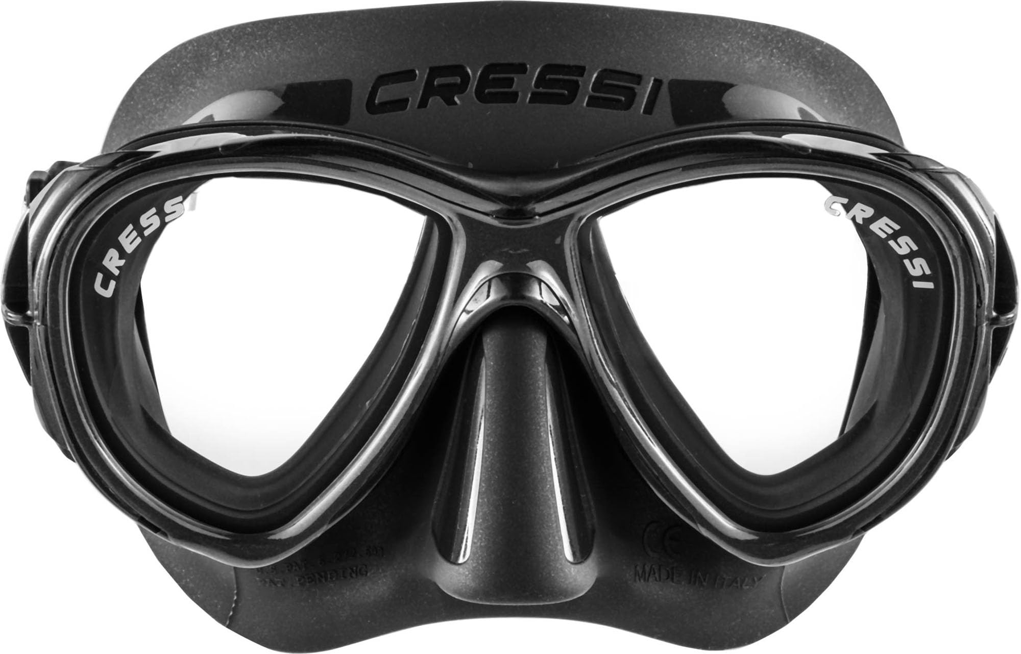Briggs & Stratton Cressi Samoa Mask - Diving And Snorkelling Mask, Black/Black, One Size, Unisexsex Adult