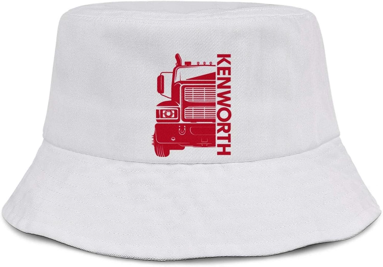 Unisex Fishing Hat KenworthRedCar Outdoor Bucket Hats