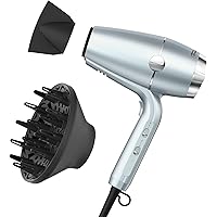 INFINITIPRO BY CONAIR SmoothWrap Hair Dryer for Less Frizz, More Volume and Body, with Dual Ion Therapy and Ceramic…