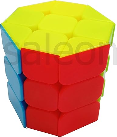 SaleOn Smooth Working 3x3 The Octa Rubik Cube Puzzle Magic Cube Toys Stickerless (1pc)-1102