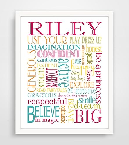 personalized kids wall art