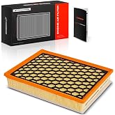 A-Premium Engine Air Filter Compatible with BMW Model | for E70 Series X5, 2009-2013, L6 3.0L, Diesel, Flexible Panel