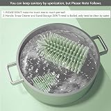Bebamour 3 in 1 Stand Baby Bottle Brush Set Green view 6
