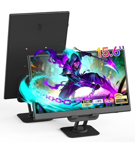 Amazon.com: iProda Wireless Portable Monitor, 15.6