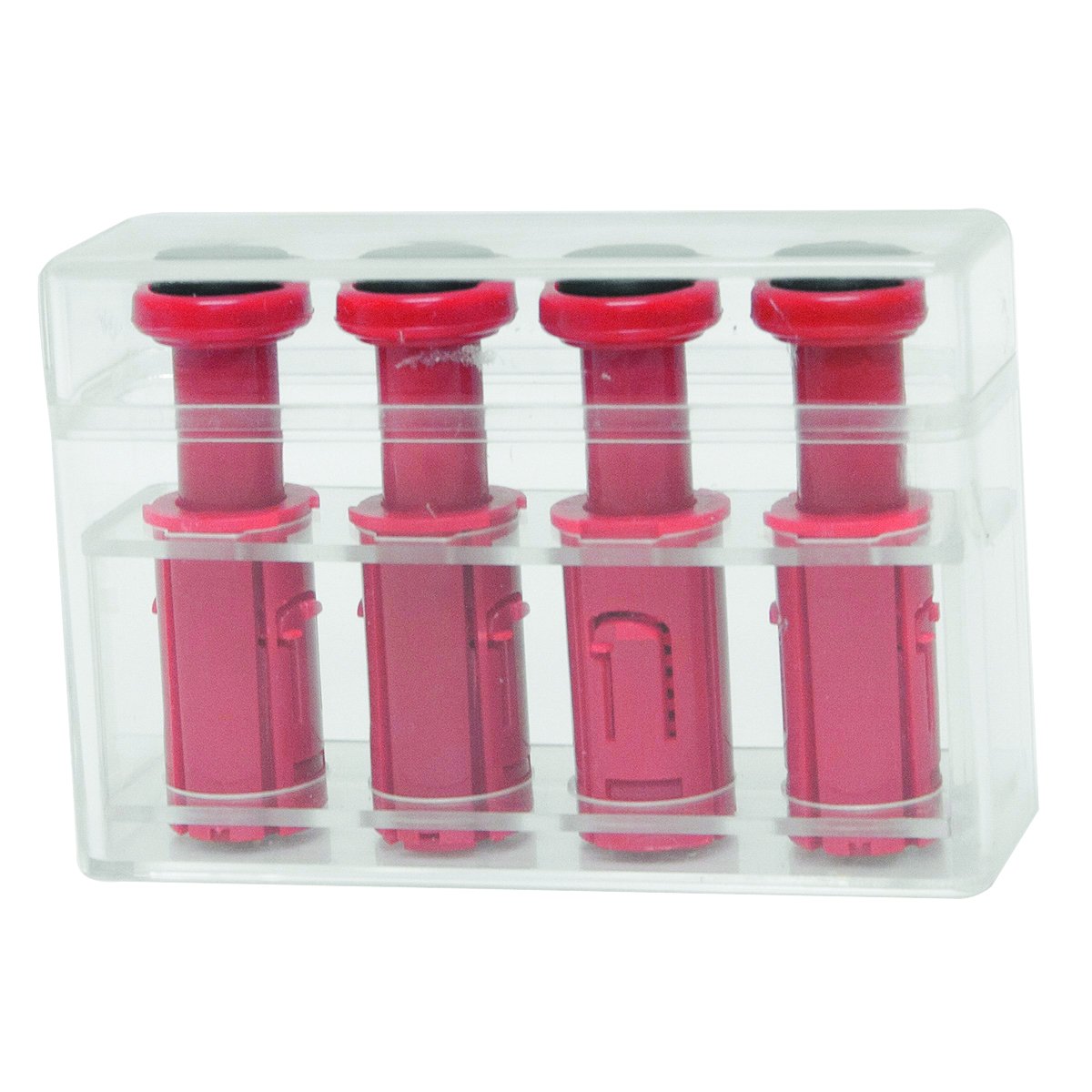 CanDo Digi-Flex Multi - 4 Additional Finger Buttons with Box - Red (light)