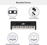 Yamaha PSR-E383 Portable Keyboard 61-Keys 650 Voices 48-Note Polyphony view 8