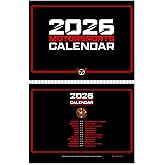2026 Motorsports Wall Calendar | Full Formula Racing Schedule for All Races | Arts of Legendary Drivers & Cars | Best Home, Office, Garage Décor Gift for F1 Fans