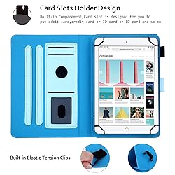 Universal 7 Inch Case, Techcircle Slim PU Leather