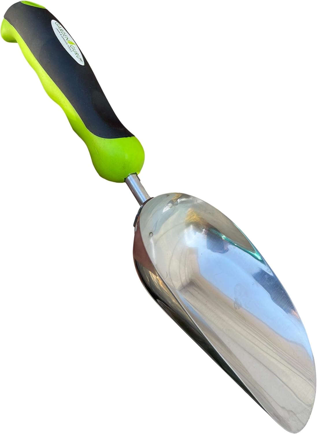 Garden Guru Super Strong Garden Scoop Trowel Shovel Transplanter - Stainless Steel - Rust Resistant - Ergonomic Grip - Perfect Hand Shovel for Gardening Transplanting and Digging : Garden & Outdoor