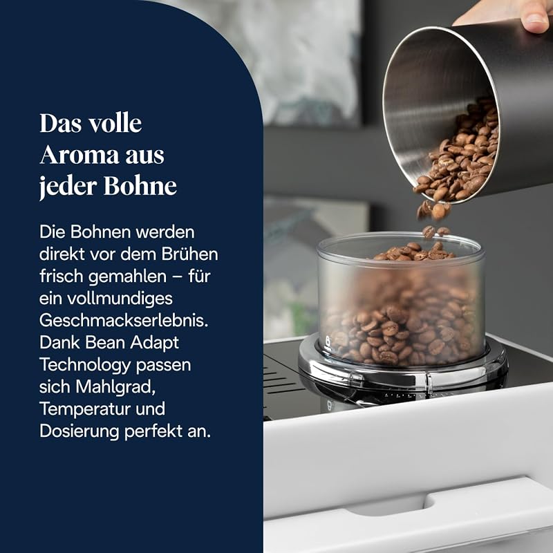 Rivelia - Kaffeevollautomat 16 Getränke Weiß