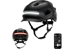 UNIT 1 Aura Hybrid Smart Bike Helmet | Urban & Road | MIPS | LED Front & Rear | Turn & Brake Light Compatible w/Remote | Crash Alert | E-Bike Fully Certified | Lightweight & Ventilated | App
