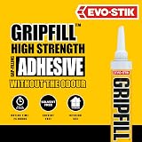 EVO-STIK GRIPFILL Solvent Free Adhesive White 350ml Gap Filling view 3