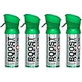 Boost Oxygen Pocket Size Natural 3L Canister | Respiratory Support for Aerobic Recovery, Altitude, Performance & Health (4 Pack)