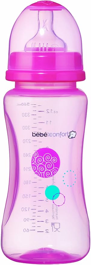 Bebe Confort Biberon Col Large Maternity 360ml Rose Amazon Fr Bebes Puericulture