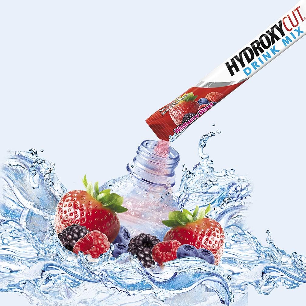 Hydroxycut Drink Mix Weight Loss Supplements, Wildberry Blast, 28 Count (Pack of 1): Health & Personal Care