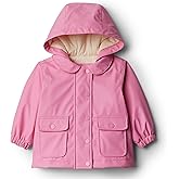 Amazon Essentials x Sofia Grainge Toddler and Baby Girls' Water-Repellent Rain Jacket