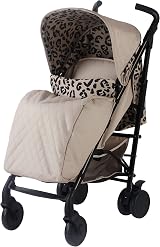 My Babiie MB51 Dani Dyer Leopard Lightweight Stroller view 4