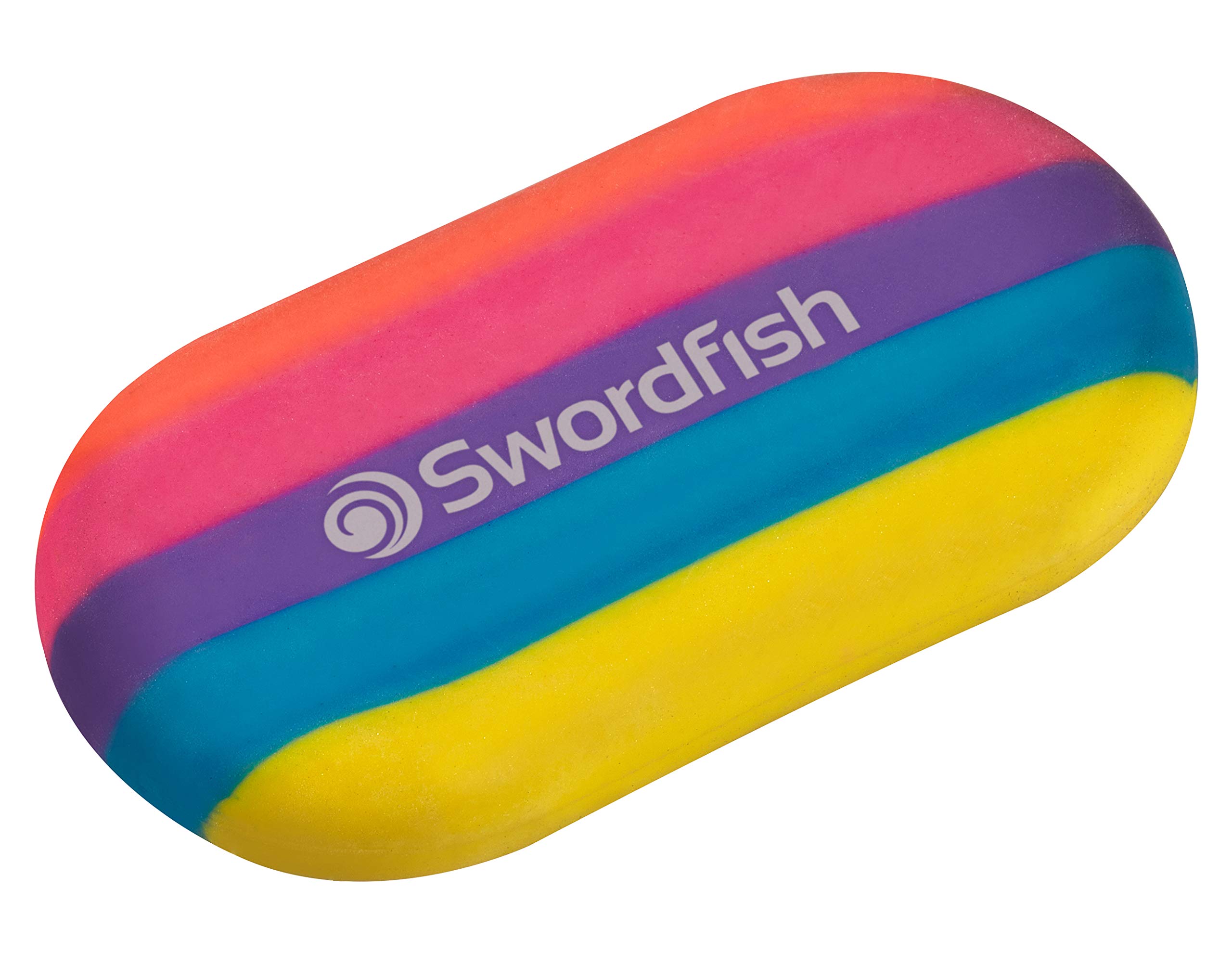 Swordfish Multicoloured ‘Stripey’ Eraser [Pack of 1] PVC and Phthalate Free Tablet Eraser [40336]