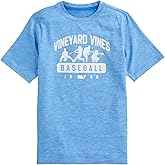 Vineyard Vines Boys Boys' Baseball Player Silhouette Short-Sleeve Harbor Performance Tee
