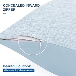 HOMFINE Cooling Pillowcases Queen Size - Double