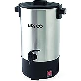 Nesco CU-25 Professional Coffee Urn, 25 Cups, Metallic