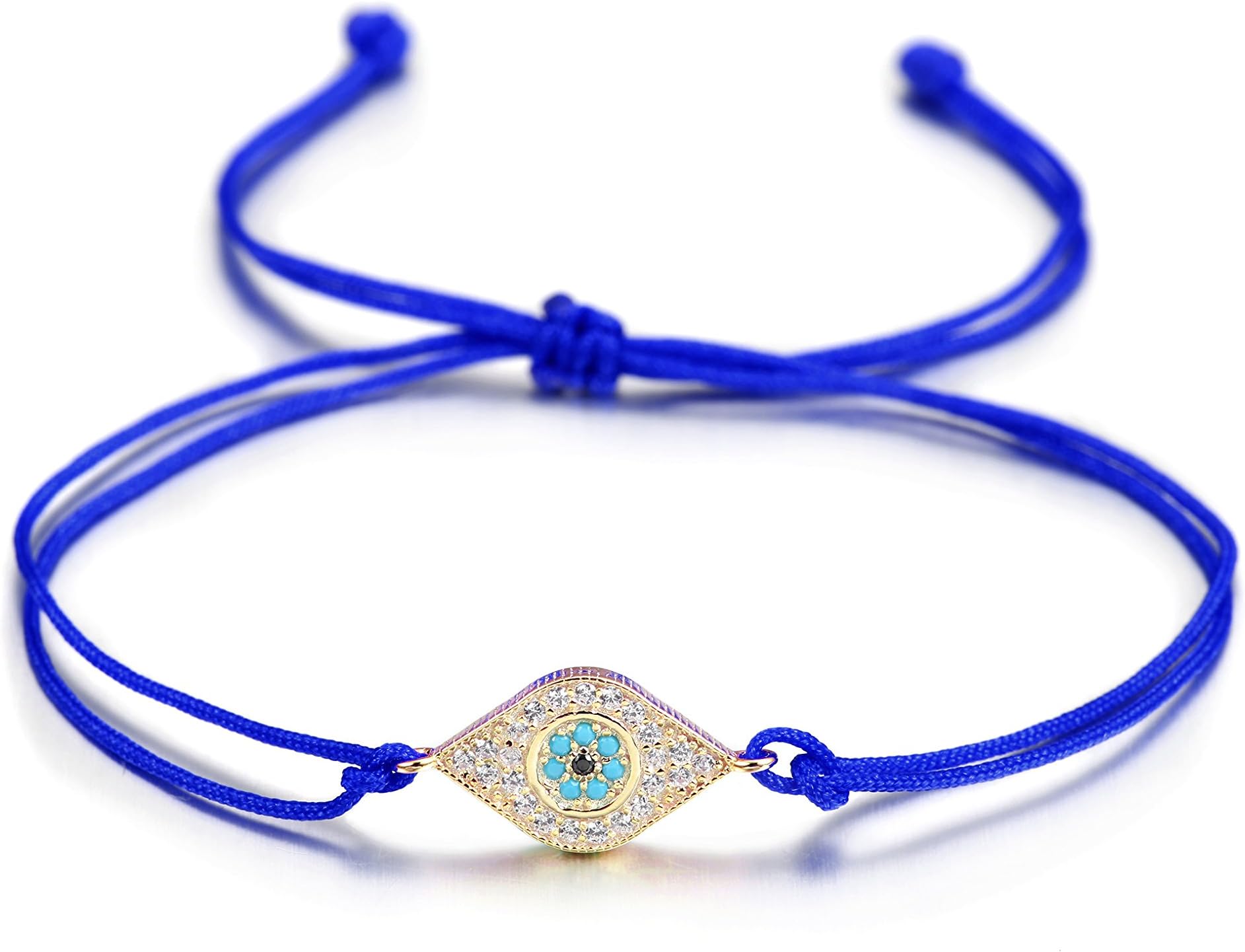 WISTIC Evil Eye Bracelet Adjustable Lucky Kabbalah Red String Bracelet with Infinity/Cross/Hamsa/Evil Eye Charm Friendship Bracelet for Women Men Friends Family