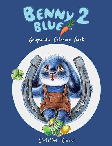 Download Benny Blue 2 Grayscale Coloring Book PDF