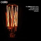 Cello Black Metal Infinity Edison Electric Melt Burner Wax & Oil Burner view 6