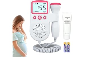 888 TIAN LUN Baby Monitor Heartbeat Pregnancy Accessories Pocket Portable Doppler Fetal Heart Rate Monitor Bag Easy to Use at Home-F1