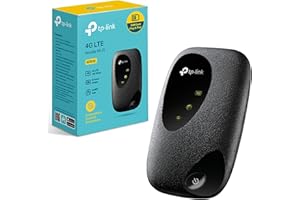 TP-Link M7010 4G+ MiFi - Portable LTE-Advanced Cat4 WLAN Hotspot Dongle, Unlocked, Affordable, 2000mAh Battery, High Global C