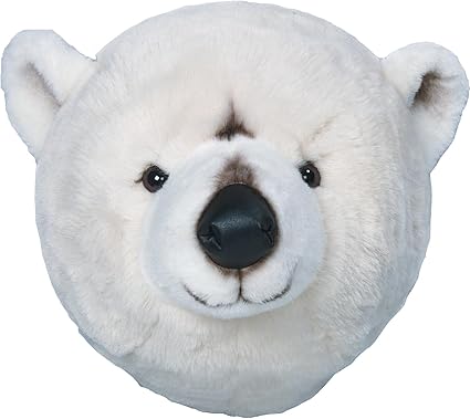 Bibib - BB23 Peluche testa di orso polare: Amazon.it: Prima infanzia